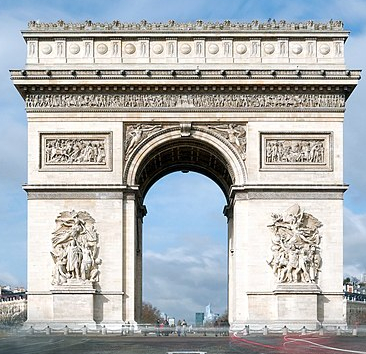 Arc de Triomphe in Paris, Unternehmen Lyrik