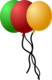 drei bunte luftballons fuer jubilaeum 66 mal schreibnacht unternehmen lyrik