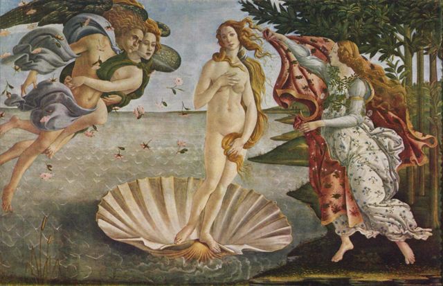 Sandro-Botticelli-Geburt-der-Venus-Fotomaterial-Lyrik-Bausteine-Spiel